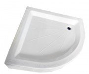 Душовий піддон Radaway Briz A Compact 80x80 см акрил білий BL332