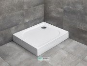 Душовий піддон Radaway Delos D 90x75 см правий зі знімною панеллю білий 4D97514-03R