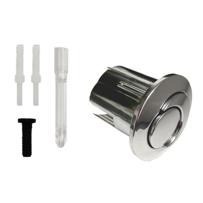 Кнопка смыва для бачка Roca короткая механическая хром AH0001800R