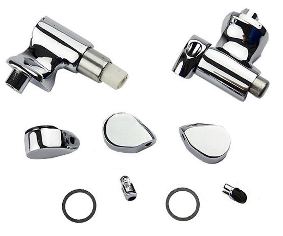 Кріпильний комплект з мікроліфтом для сидінь ROCA VICTORIA метал хром AI0003300R