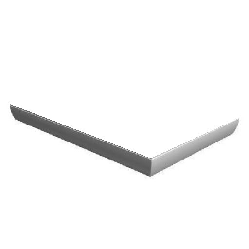 Панель для поддона Radaway Paros D 120х80 см левая серый гранит MOD8012-47-1L