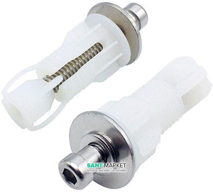 Вставки в чашу для крепления сиденья к унитазу Roca AI0002500R