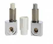 Кріпильний комплект з мікроліфтом для сидінь ROCA Meridian метал хром AI0012400R