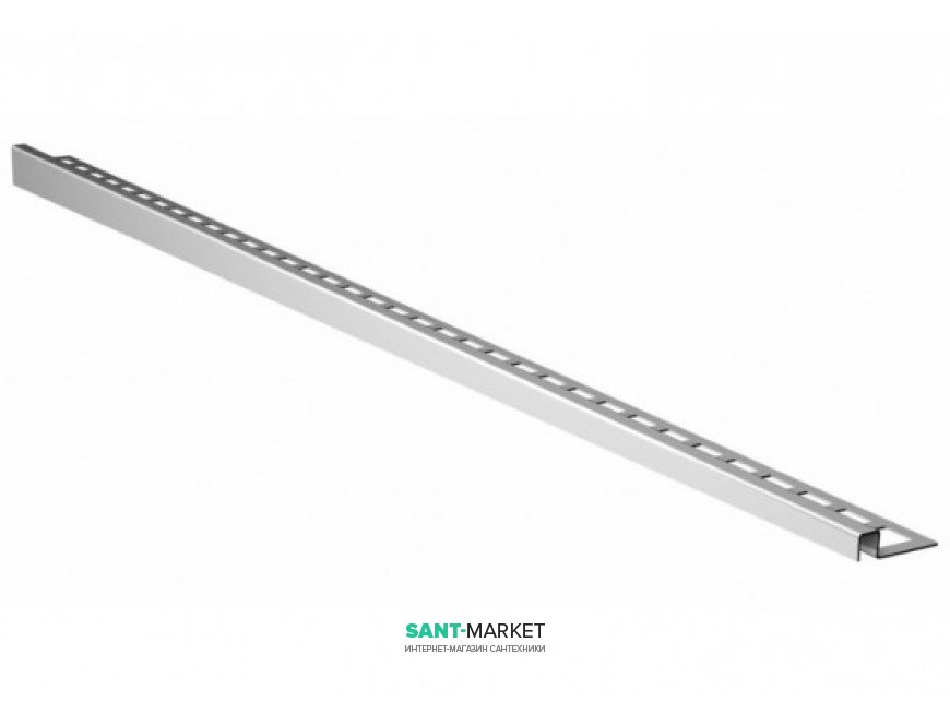 Перехідна панель для підлоги ACO ShowerStep 1490 мм права полірована нержавіюча сталь 9010.72.59