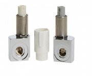 Кріпильний комплект з мікроліфтом для сидінь ROCA Meridian метал хром AI0012400R