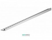 Переходная панель для пола ACO ShowerStep 1490 мм левая полированная нержавеющая сталь 9010.72.55