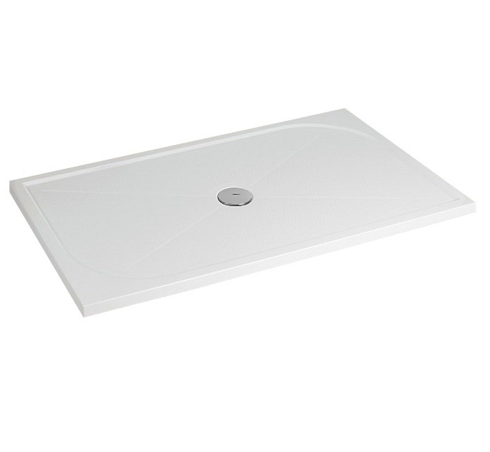 Душевой поддон Radaway Paros D 140x80 см литой мрамор белый MBD8014-03-1