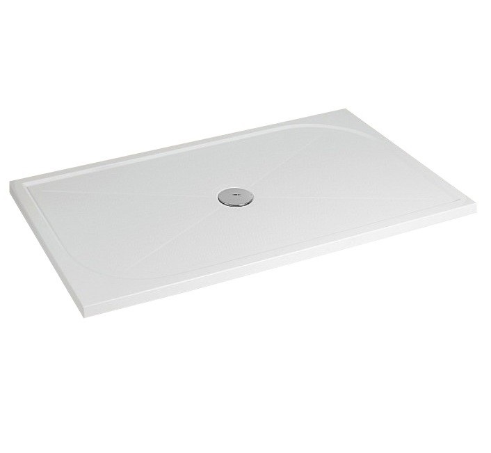 Душовий піддон Radaway Paros D 160x80 см литий мармур білий MBD8016-03-1