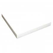 Панель для поддона Radaway Paros C 100х100 см литой мрамор белый MOC1010-03-1