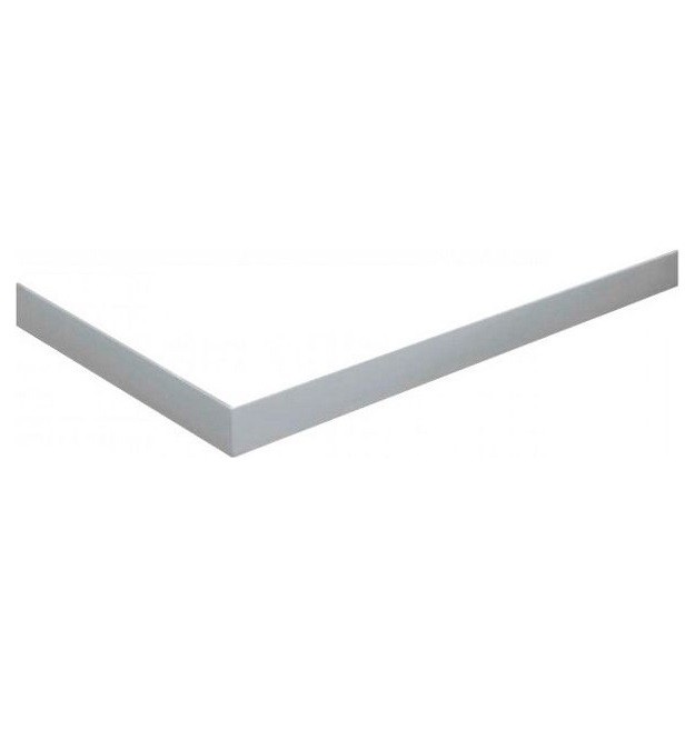 Панель для поддона Radaway Paros D 100х80 см правая литой мрамор белый MOD8010-03-1P