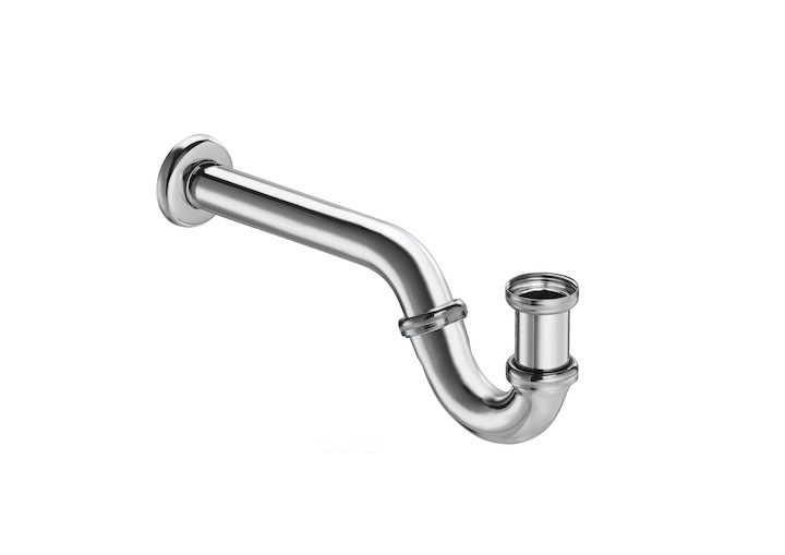 Сифон для биде Roca Aqua изогнутый металл хром A506402210