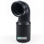 Зливний коліно для прихованої установки Roca DUPLO пластик чорний AV0004800R