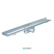 Душевой канал ACO ShowerDrain C 70х585 мм с вертикальным фланцем сифон стандартный без решетки нержавеющая сталь 408756