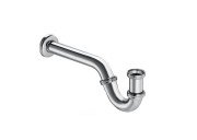 Сифон для биде Roca Aqua изогнутый металл хром A506402210