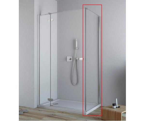 Стінка душова бічна Radaway Fuenta New / Essenza New S1 120 хром / прозоре скло 384054-01-01