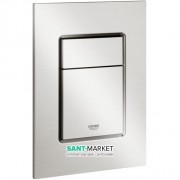 Панель смыва для унитаза GROHE Skate Cosmopolitan для скрытого бачка нержавеющая сталь 37535DC0