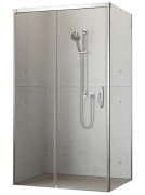 Душові двері Radaway Idea KDJ 100 ліва хром / прозоре скло 387040-01-01L