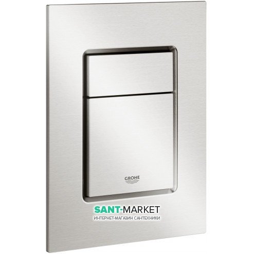 Панель змиву для унітазу GROHE Skate Cosmopolitan для прихованого бачка нержавіюча сталь 37535DC0