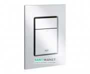 Панель змиву для унітазу Grohe Skate Cosmopolitan для прихованого бачка хром матовий 37535P00