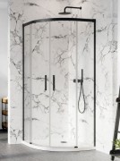 Душевая кабина Radaway Idea Black PDD 90x90 чёрный профиль/прозрачное стекло 387139-01-01+387140-54-01