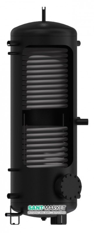 Акумулює бак без внутрішнього резервуара Drazice NAD 1000 v5 з 2 теплообмінниками вертикальний 1000 л 121580386