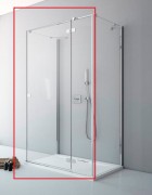 Душевая дверь Radaway Fuenta New KDJ+S 80 правая хром/прозрачное стекло 384021-01-01R