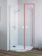 Душові двері Radaway Fuenta New PDD 80 права хром / прозоре скло 384002-01-01R