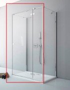 Душові двері Radaway Fuenta New KDJ + S 90 права хром / прозоре скло 384020-01-01R