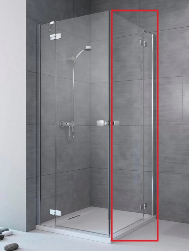 Душові двері Radaway Fuenta New KDD 80 права хром / прозоре скло 384061-01-01R