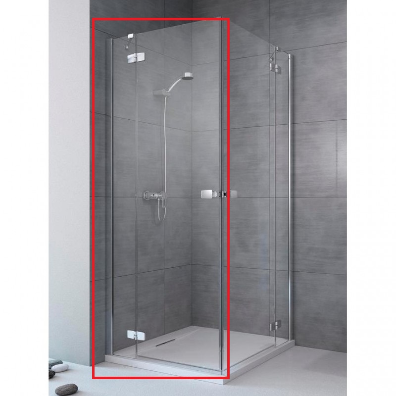 Душові двері Radaway Fuenta New KDD 80 ліва хром / прозоре скло 384061-01-01L