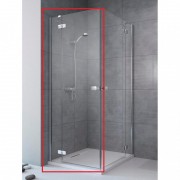Душові двері Radaway Fuenta New KDD 80 ліва хром / прозоре скло 384061-01-01L