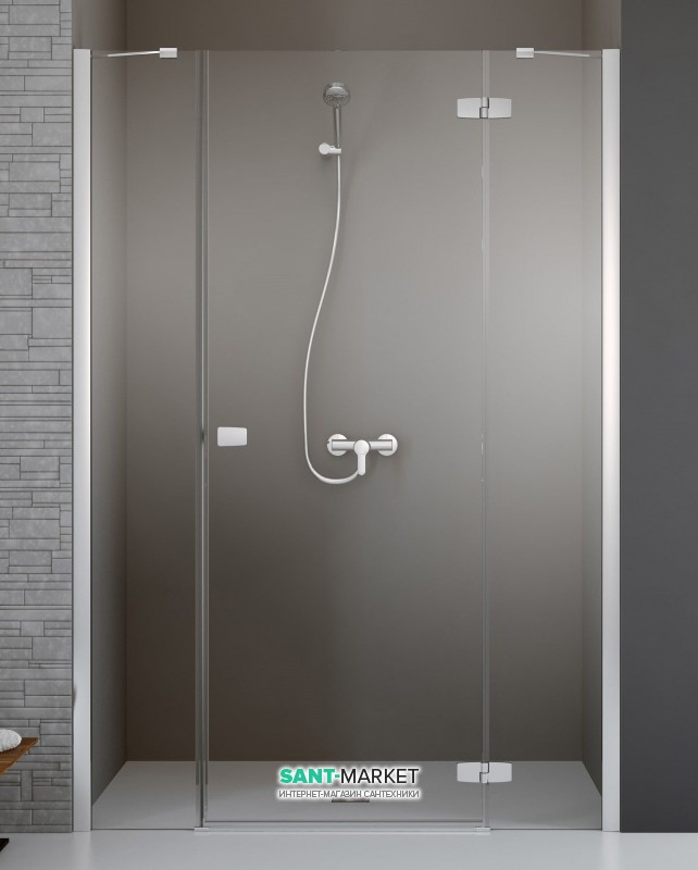 Душові двері Radaway Fuenta New DWJS 130 права хром / прозоре скло 384032-01-01R