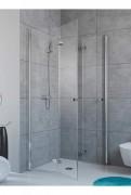 Душові двері Radaway Fuenta New KDD-B 100 права без порога хром / прозоре скло 384072-01-01RB