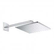 Верхний душ со стены Grohe RainShower 310х310 мм с кронштейном хром 26564000