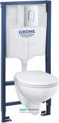 Система инсталляции Grohe Solido с подвесным унитазом 5-в-1 39418000
