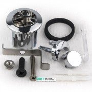 Кнопка смыва для бачка Roca механическая хром A822034001