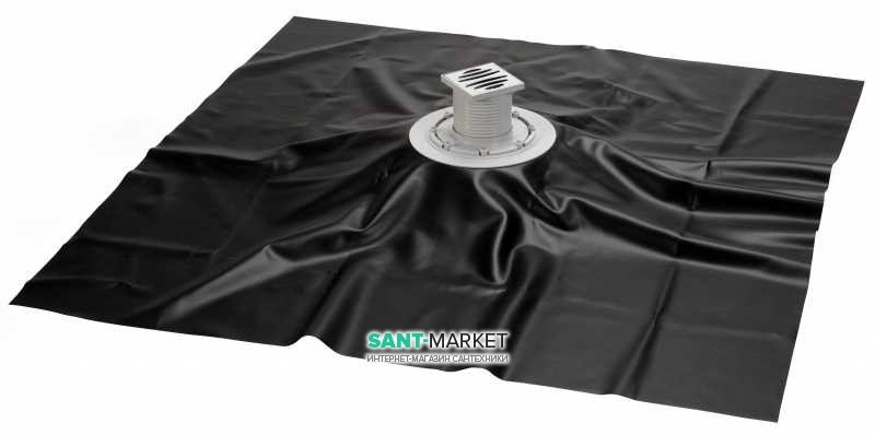 Сливной трап для душа Radaway Turbosol без решетки с гидроизоляцией 023-TBS19