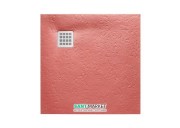 Душовий піддон Roca Terran 90х90 см штучний камінь корал AP0338438401730