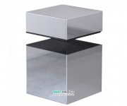 Полкодержатель Sanwerk Rei 30x30x45 мм матированный хром ZC0000145