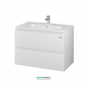 Тумба підвісна Sanwerk Foreva Air 101х46 см з раковиною Клеа білий MV0000804