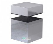 Полкодержатель Sanwerk Rei 30x30x45 мм полированный хром ZC0000126