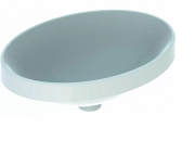 Раковина для ванної кімнати Geberit VariForm без переливу овальна білий 500.711.01.2