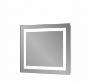 Зеркало для ванной Sanwerk Lava Квадра 80х65 см с LED-подсветкой ZL0000161