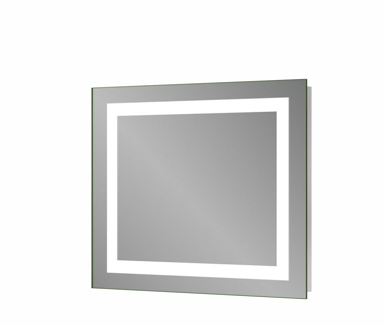 Дзеркало для ванної Sanwerk Lava Квадра 90х65 см з LED-підсвіткою ZL0000162