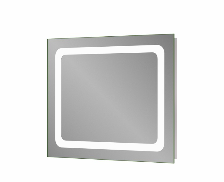 Зеркало для ванной Sanwerk Lava Хелла 80х65 см с LED-подсветкой ZL0000155