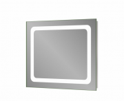Дзеркало для ванної Sanwerk Lava Хелла 80х65 см з LED-підсвіткою ZL0000155