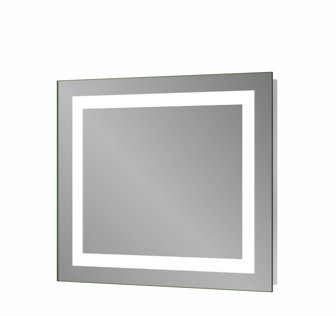 Дзеркало для ванної Sanwerk Lava Квадра 70х65 см з LED-підсвіткою ZL0000160