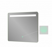 Дзеркало для ванної Sanwerk Lava Рада 70х65 см з LED-підсвіткою ZL0000170