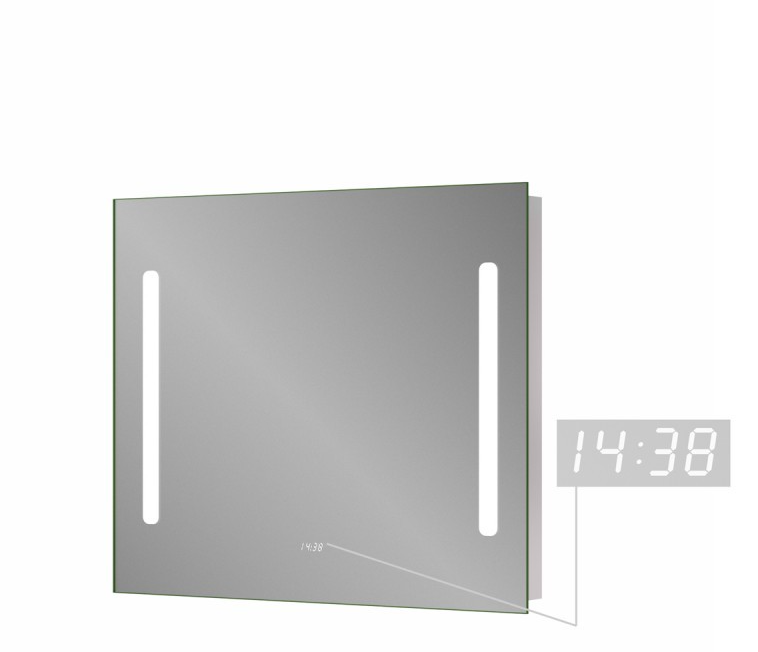 Зеркало для ванной Sanwerk Lava Стелла 70х65 см с LED-подсветкой ZL0000139