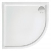 Душевой поддон четверть круга Roca Malaga Rondo 80х80 см акрил белый A276257000